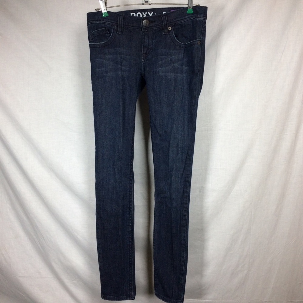 Roxy Pismo Super Skinny Fit Dark Wash Jeans, Sz 3